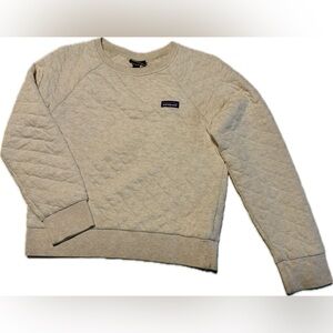 Patagonia Off-White Quilted Pullover